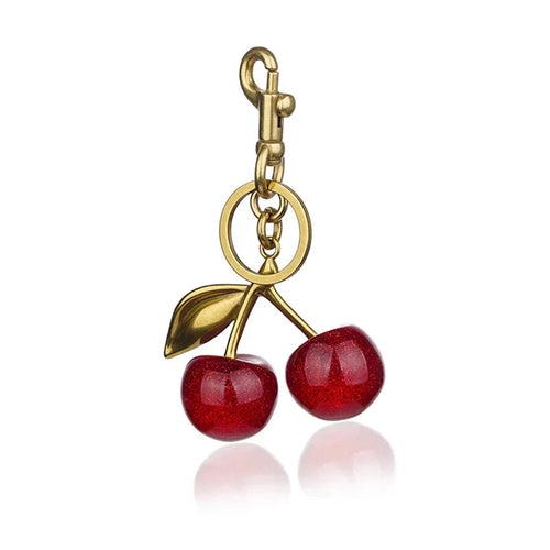 Cherry Bag Charm